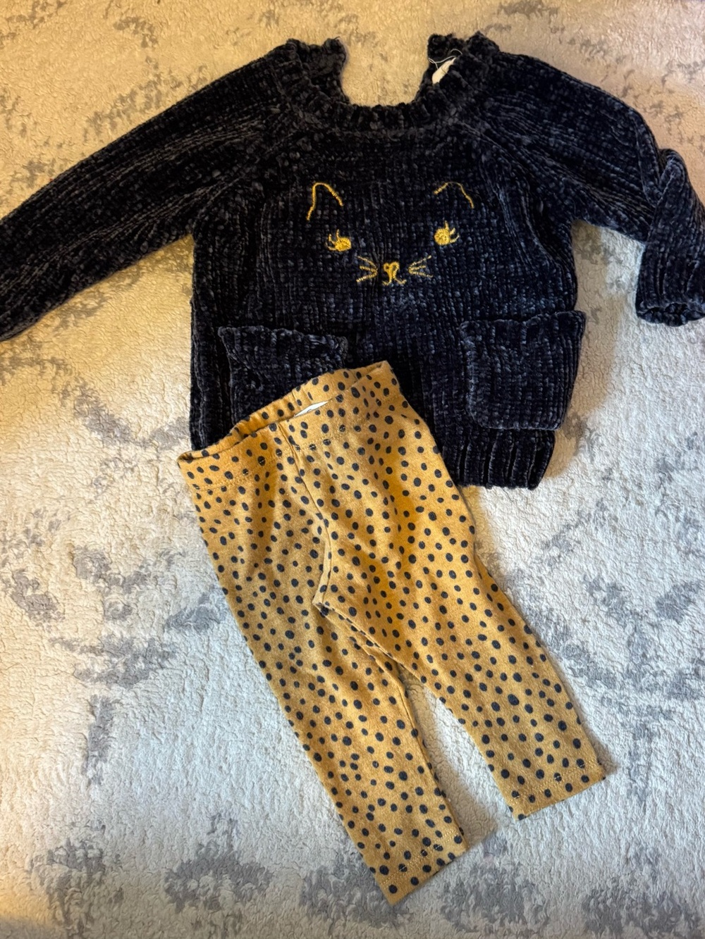 Baby Girl Fall/Halloween Outfit 0/3 Month